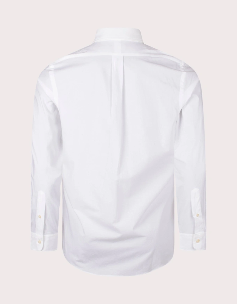 Custom Fit Stretch Poplin Shirt