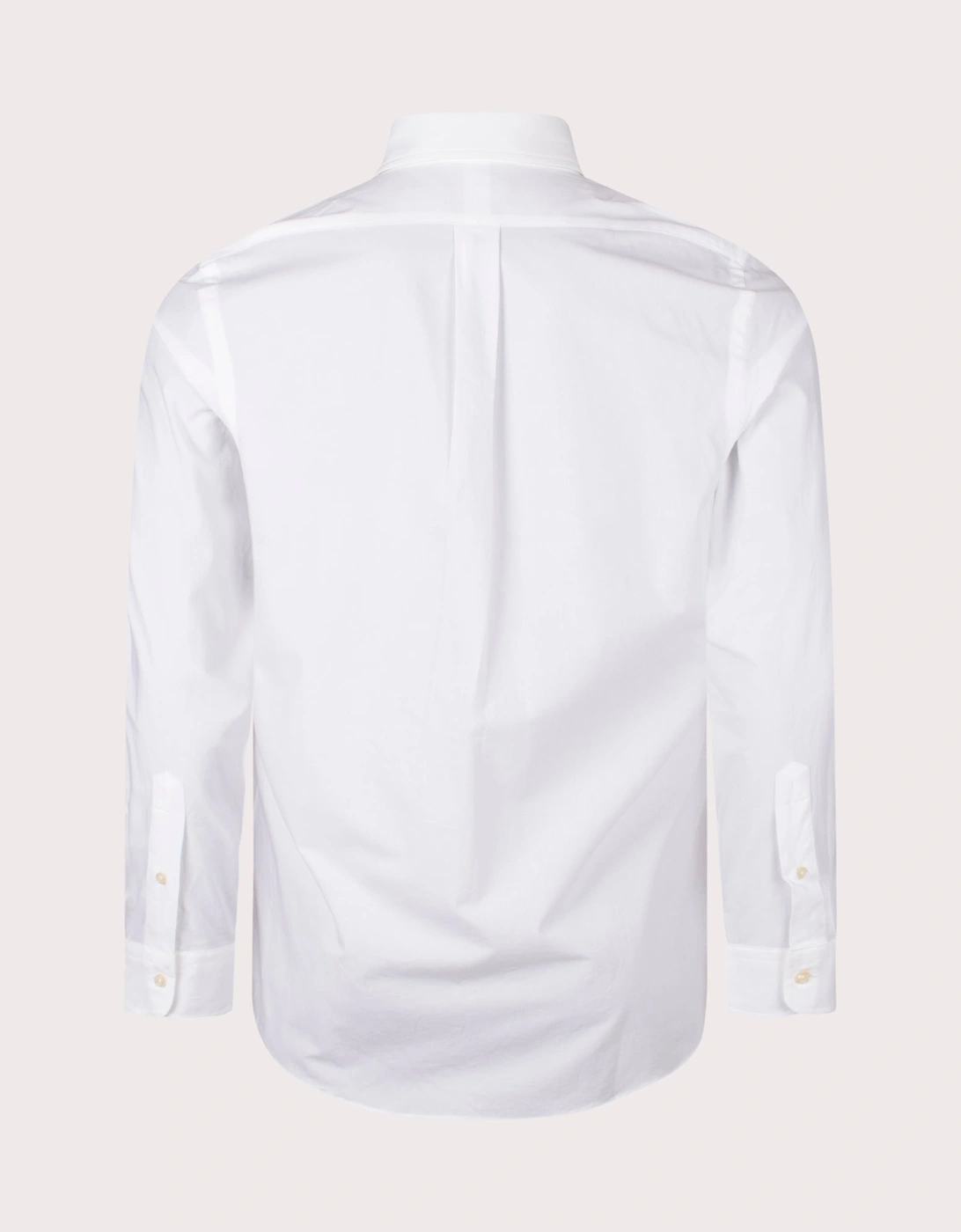Custom Fit Stretch Poplin Shirt