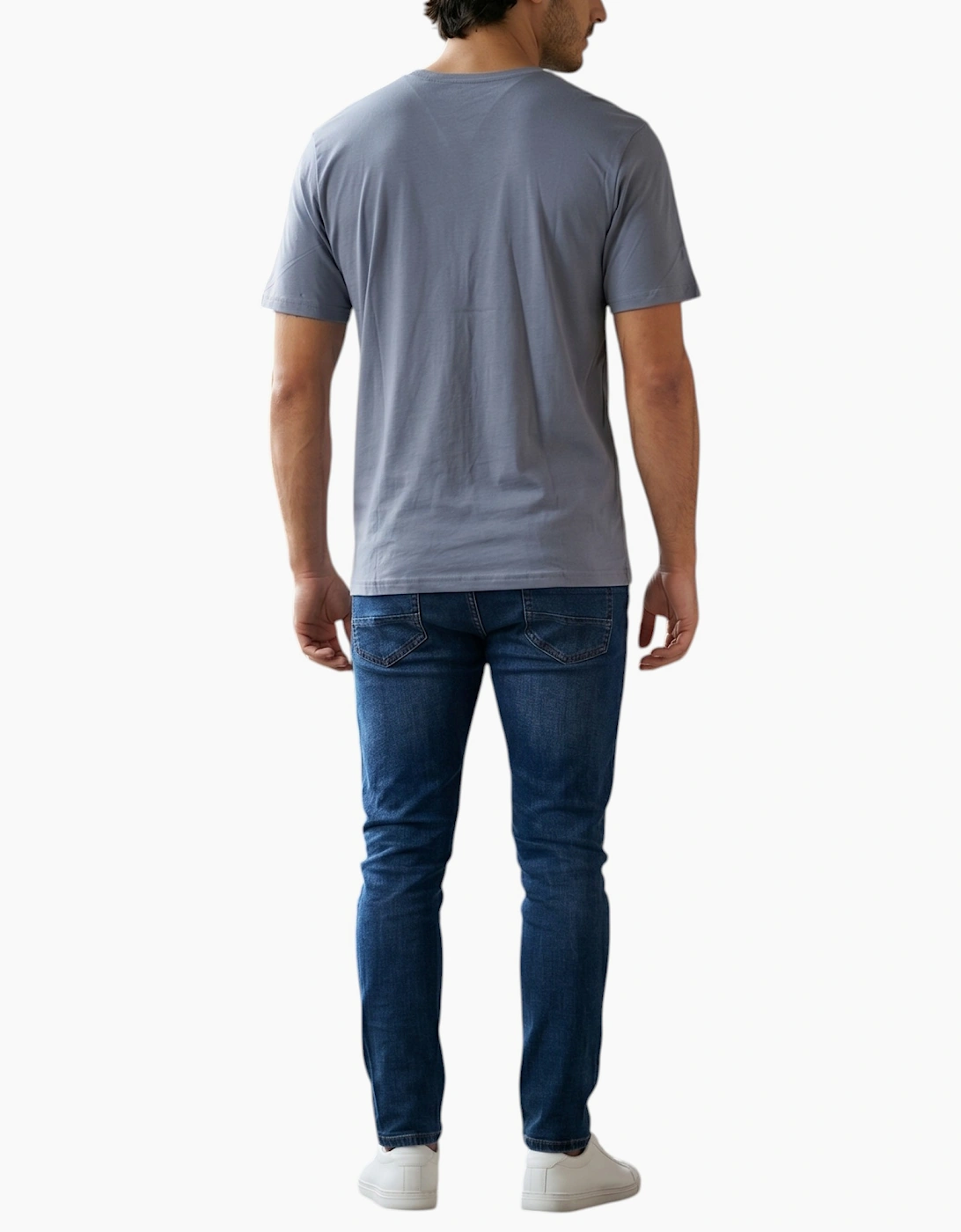 ICONO Mens Printed T Shirts Regular Fit Summer Tee