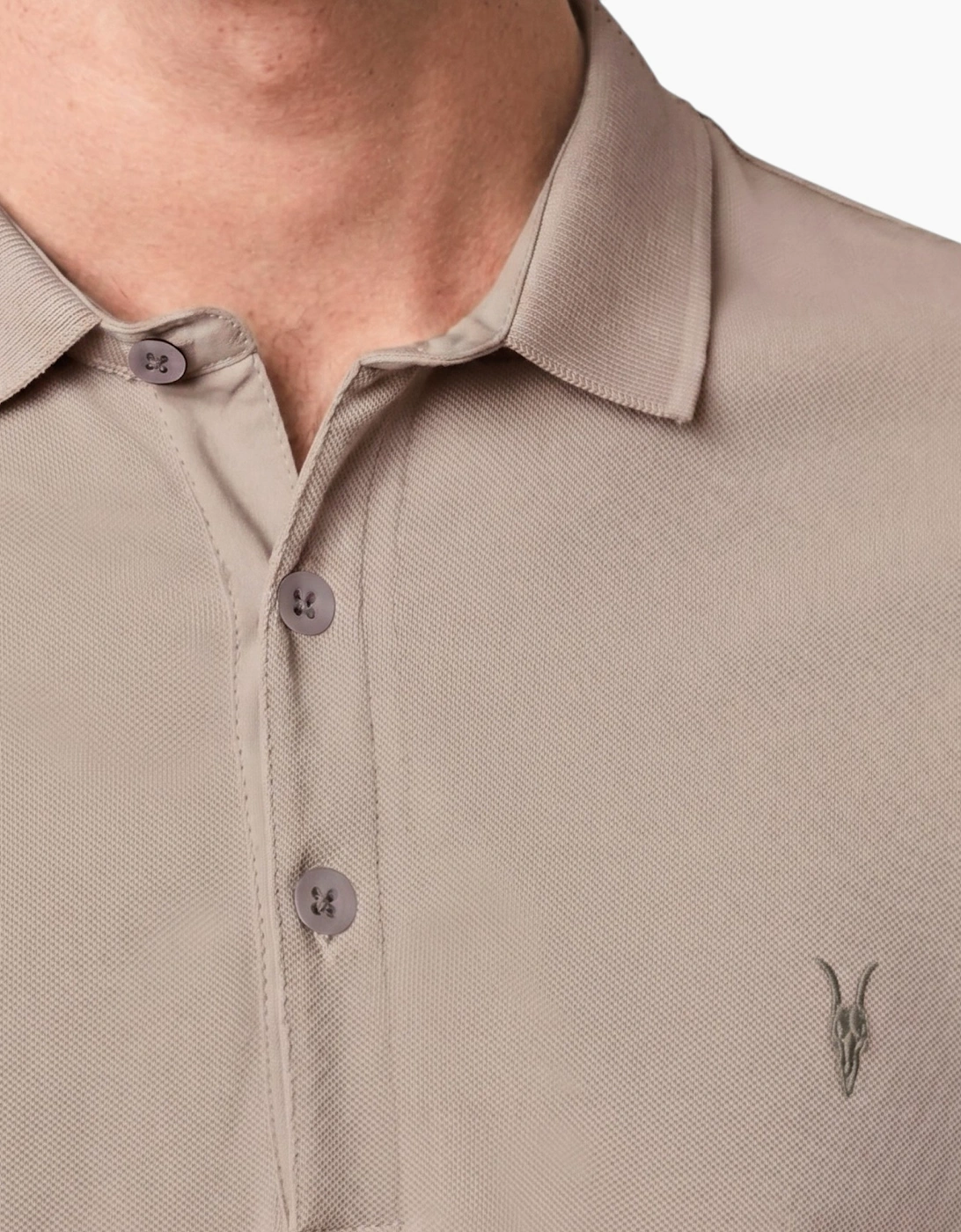 All Saints Reform Mens Polo Shirt Summer Cotton Top