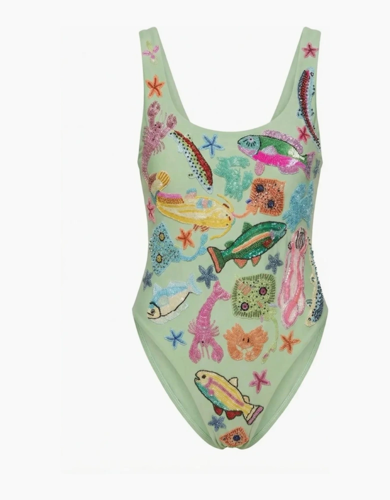 Arizona One Piece Swimsuit - Multi Colour in Stock