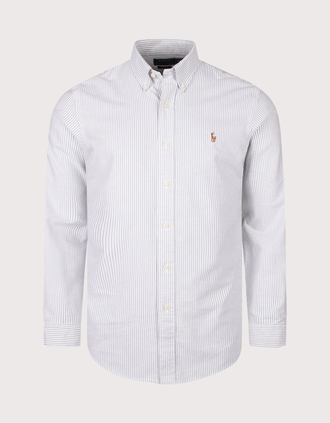 Custom Fit Striped Oxford Shirt, 4 of 3