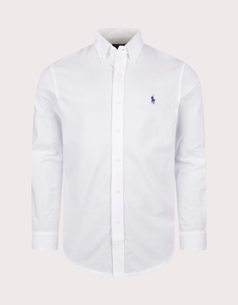 Relaxed Fit Featherweight Mesh Shirt