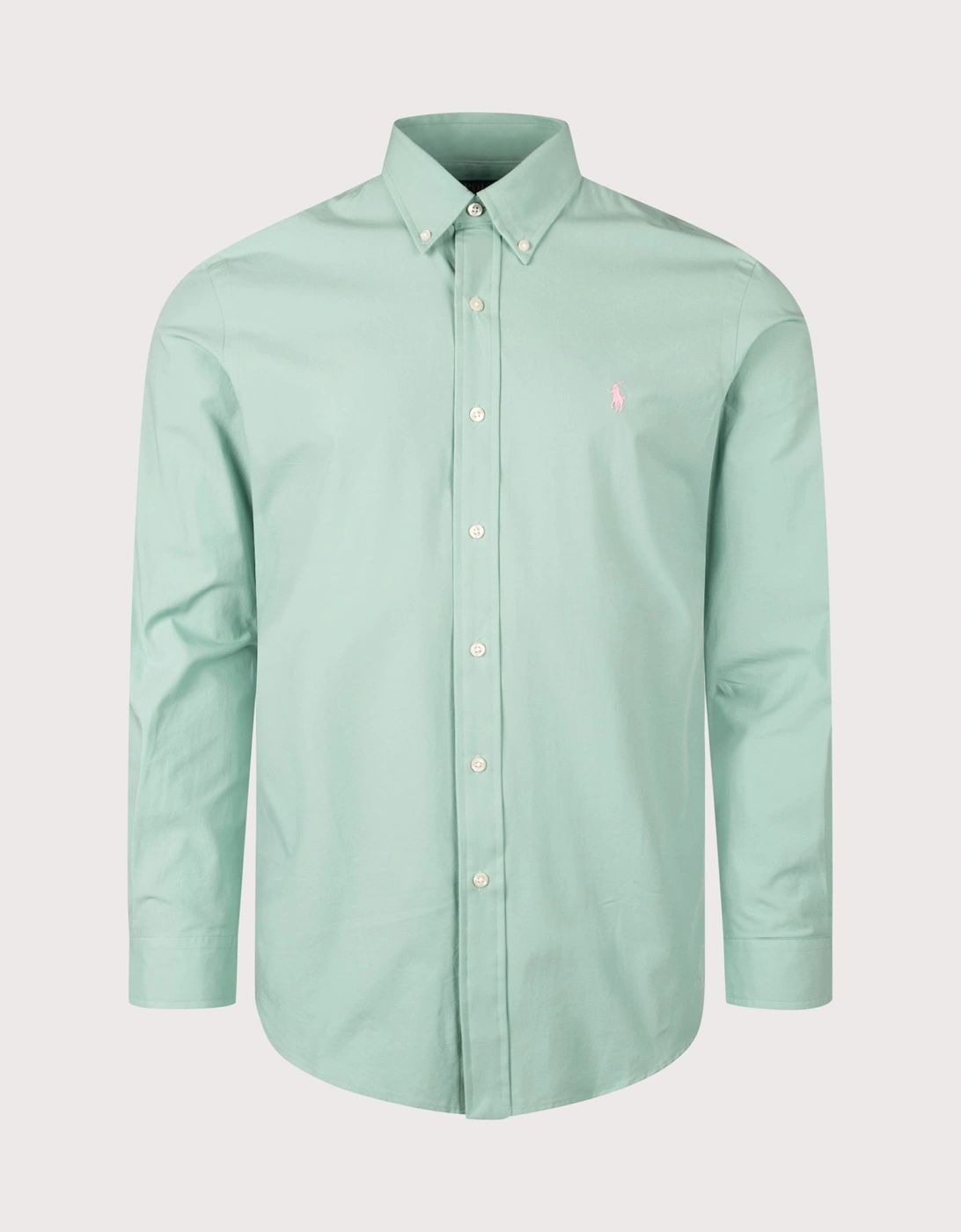Custom Fit Stretch Poplin Shirt