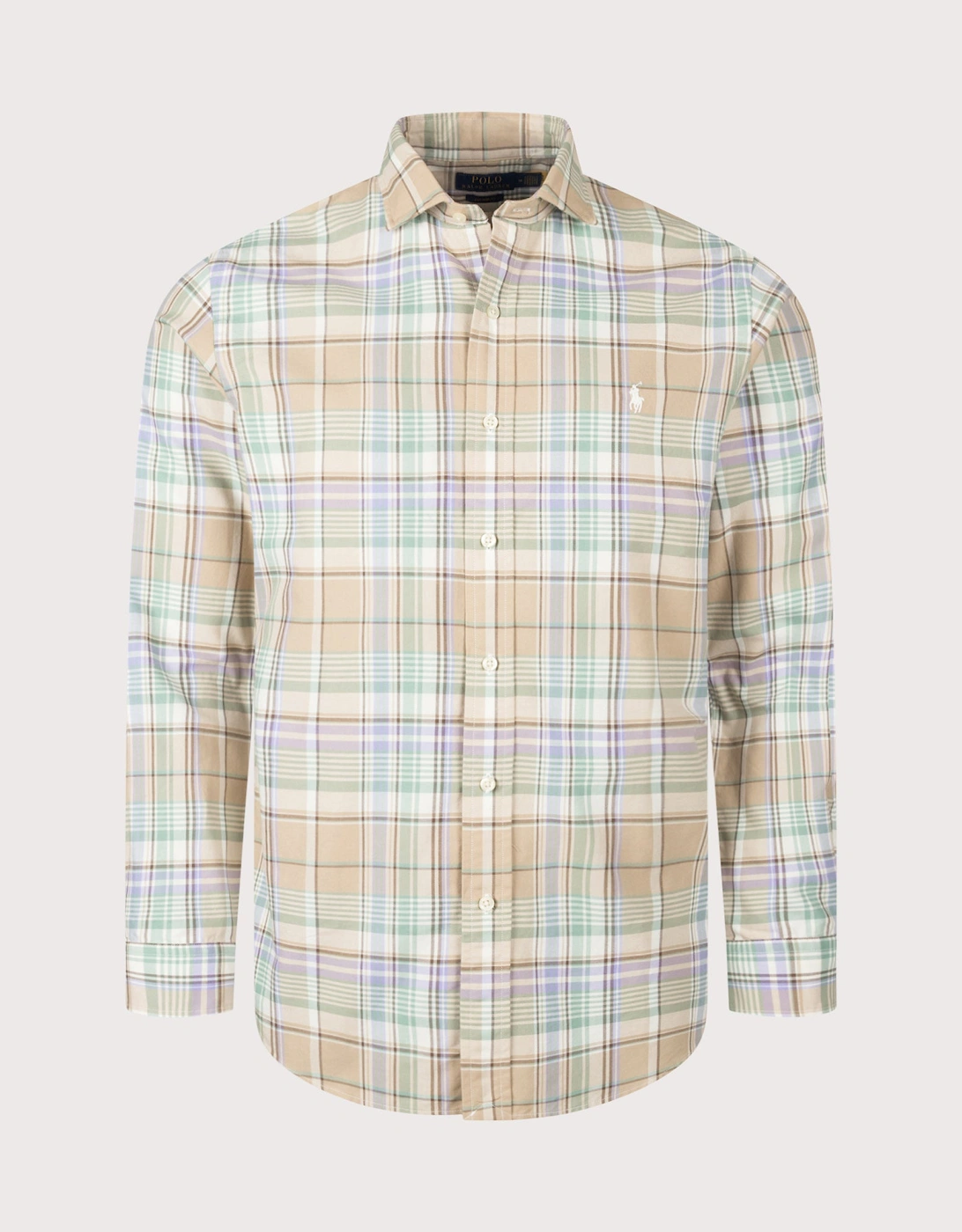 Custom Fit Plaid Oxford Shirt, 5 of 4