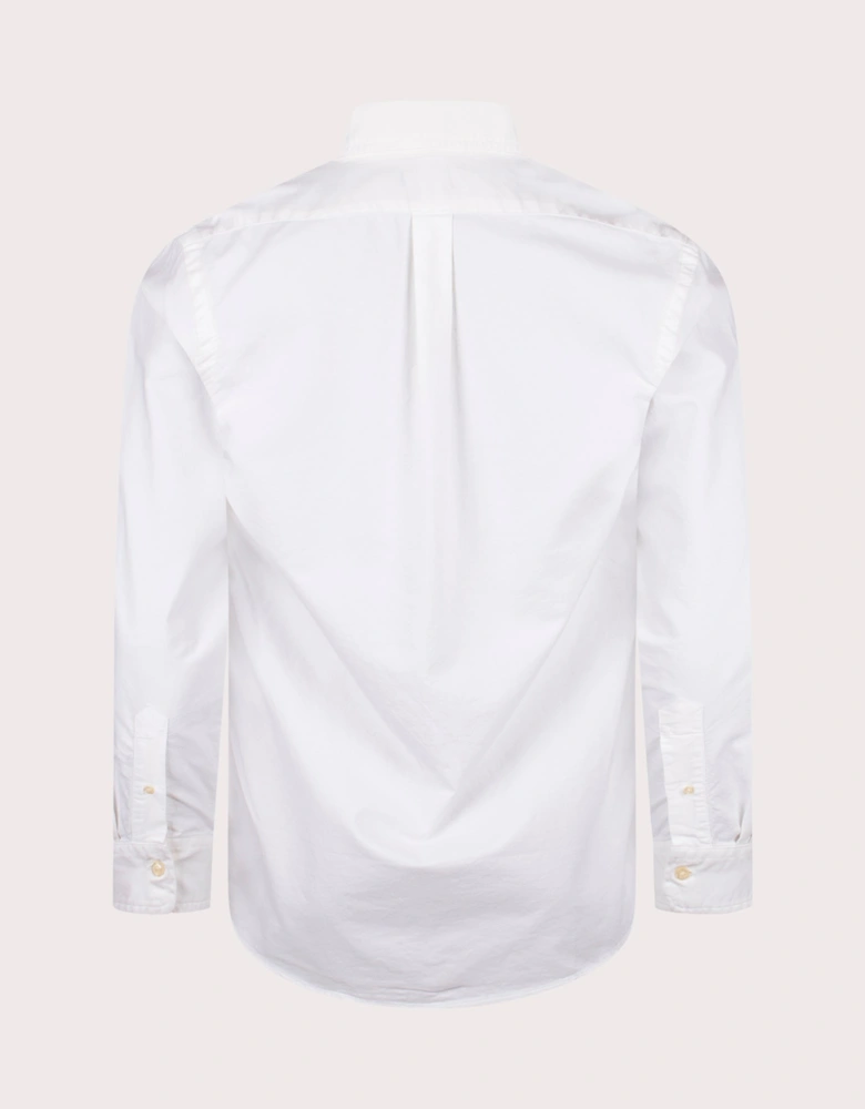 Custom Fit Garment Dyed Oxford Shirt