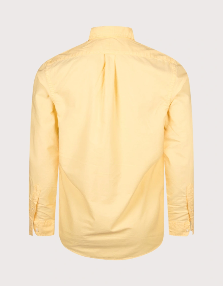 Custom Fit Garment-Dyed Oxford Shirt