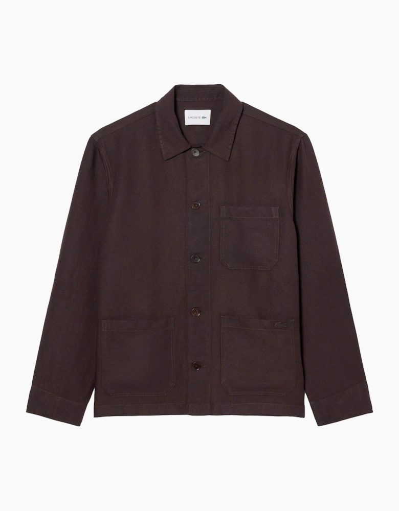 Lacoste CH1841 Linen Blend Overshirt