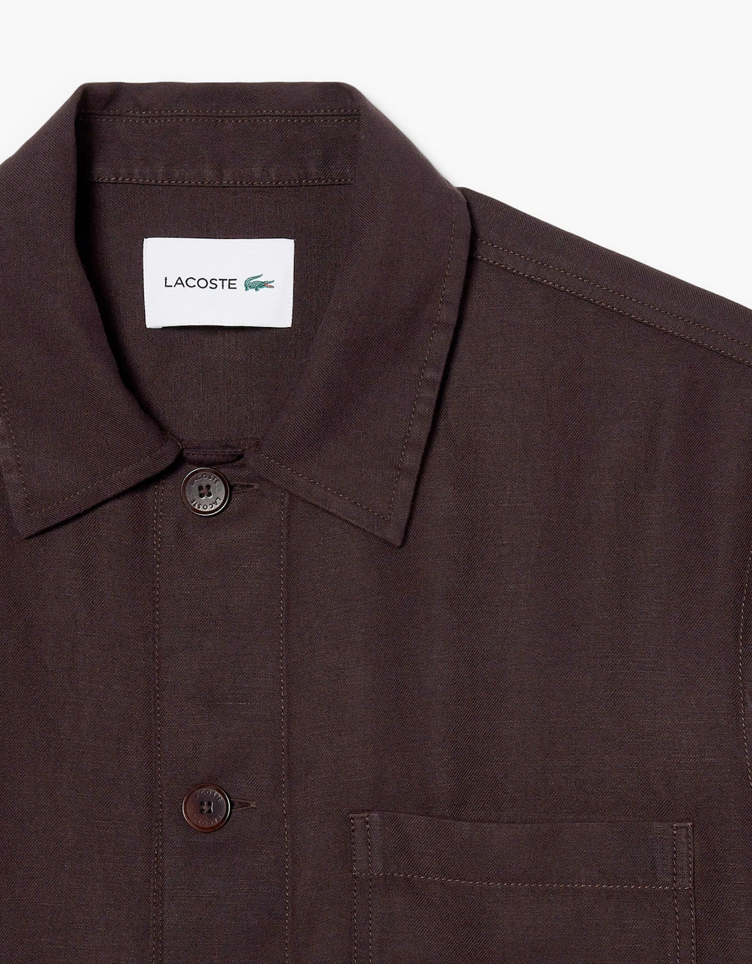 Lacoste CH1841 Linen Blend Overshirt