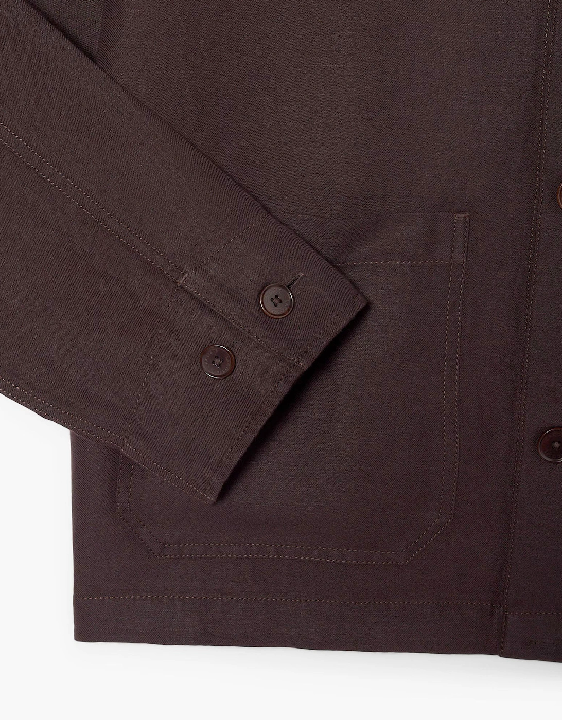 Lacoste CH1841 Linen Blend Overshirt