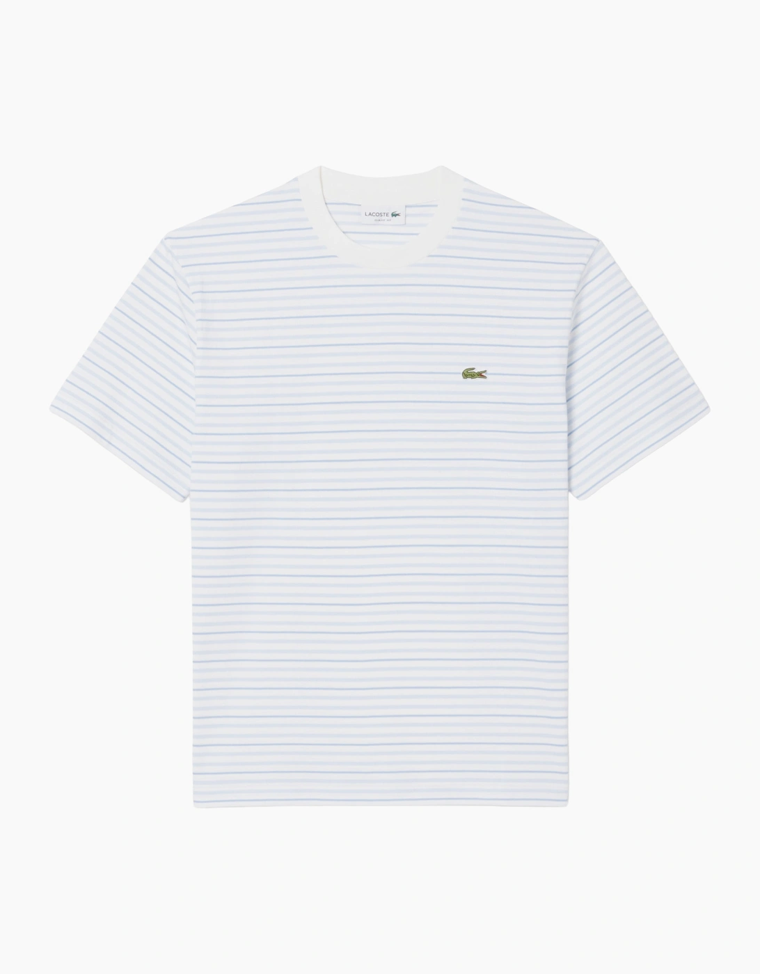 Lacoste TH0874 Striped Cotton T-Shirt