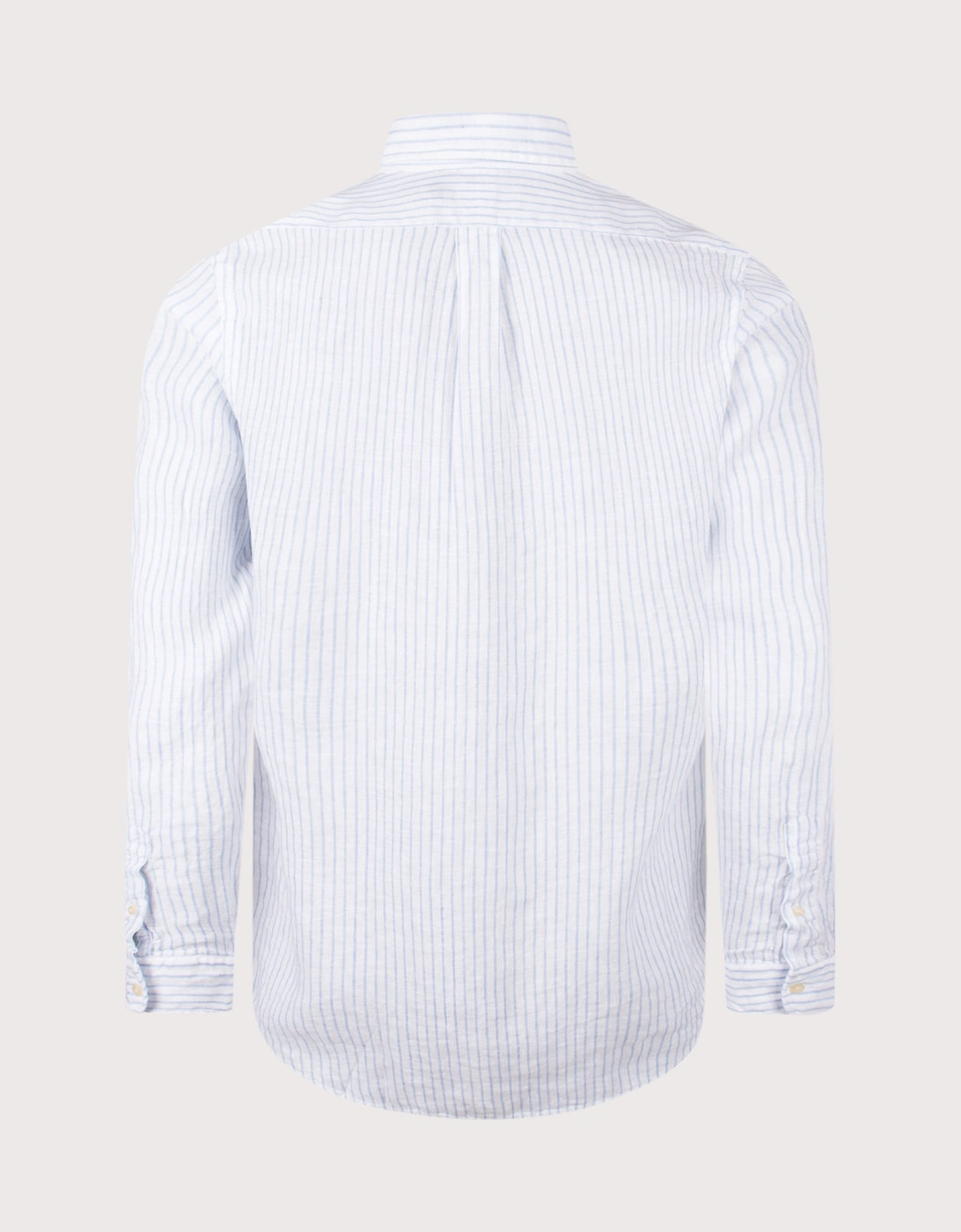 Custom Fit Striped Linen Shirt