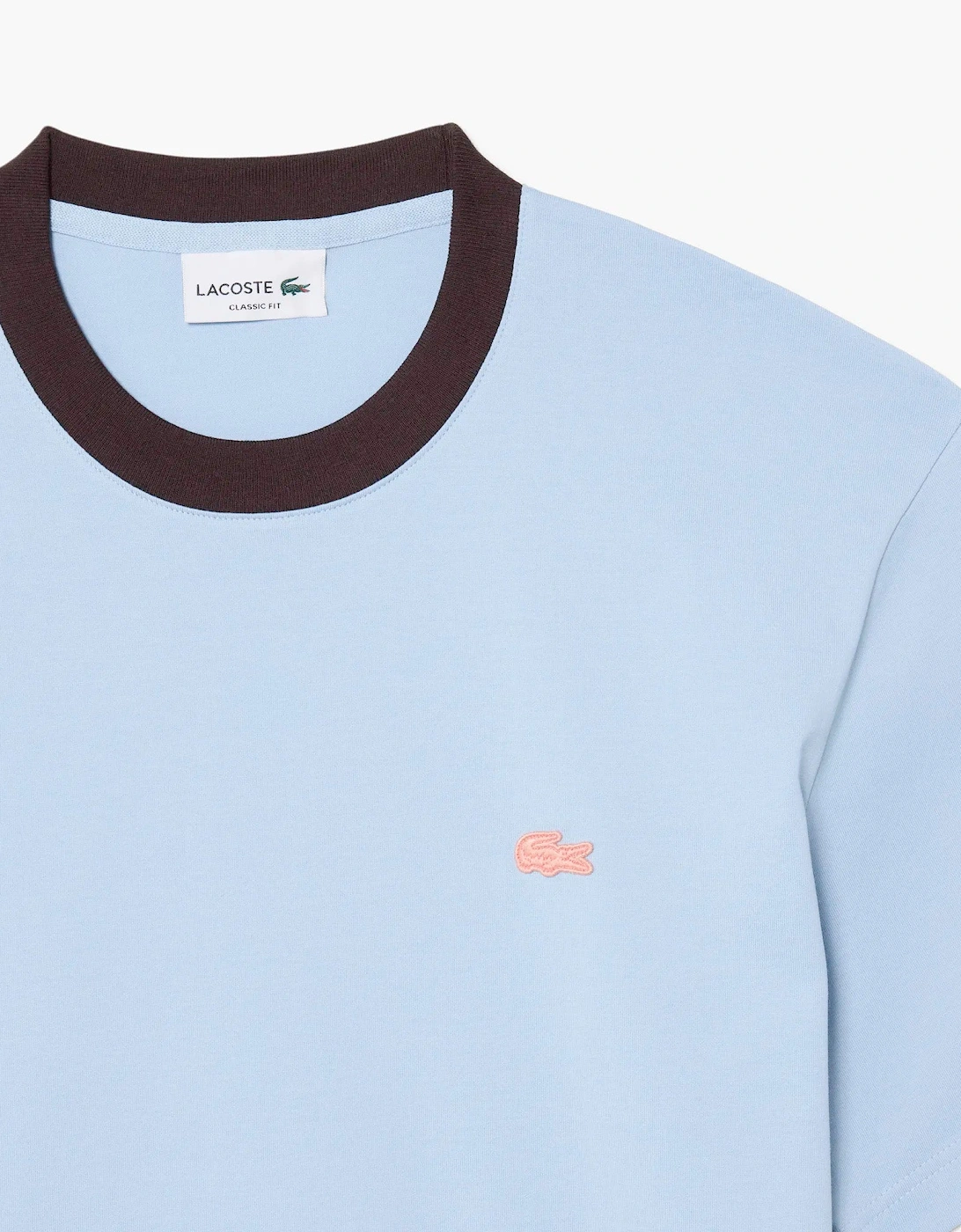 Lacoste TH2323 Contrast Neck T-Shirt