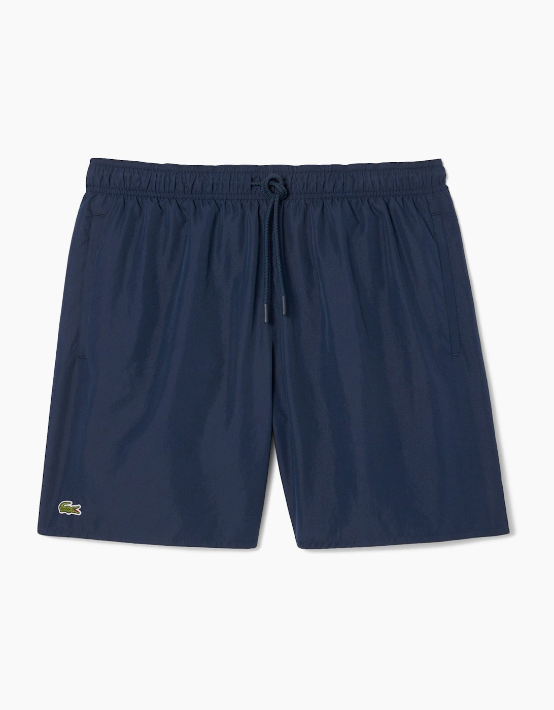 Lacoste Men's Navy Mh9088 Mid Length Swim Shorts - Size: 32/30/31