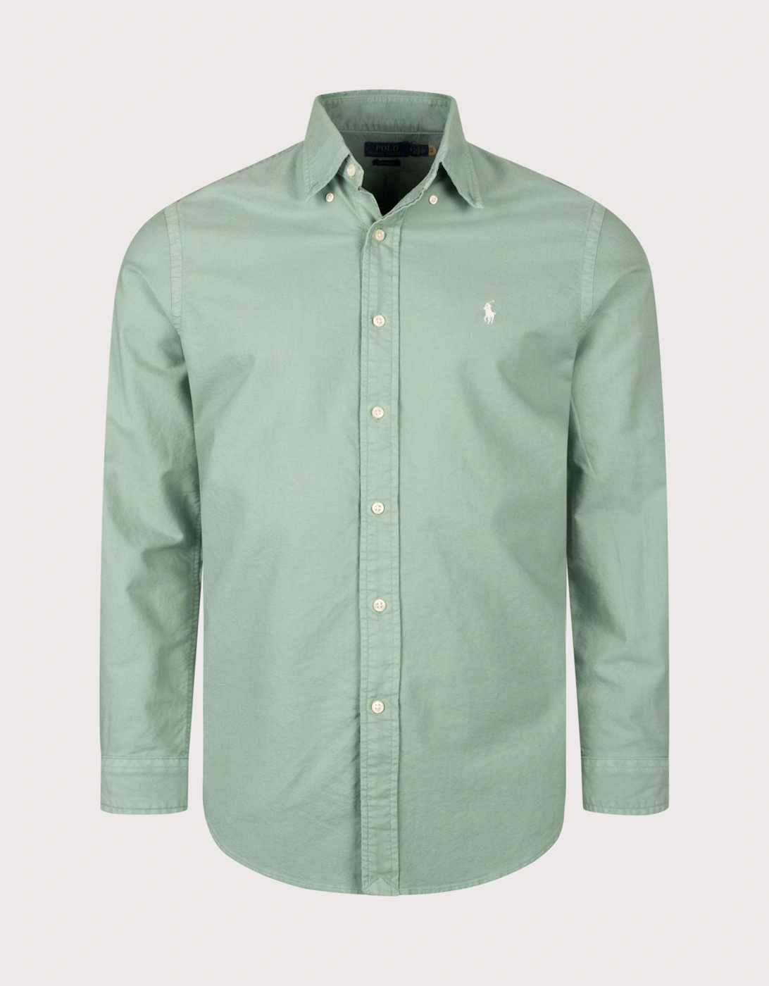 Custom Fit Garment-Dyed Oxford Shirt, 5 of 4