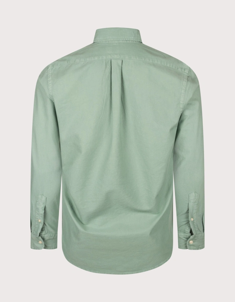 Custom Fit Garment-Dyed Oxford Shirt