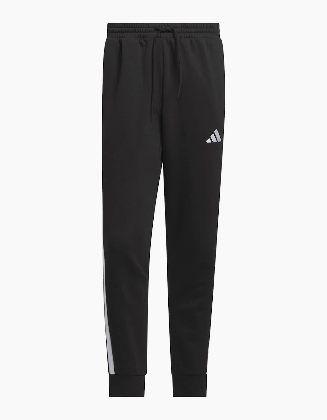 Fleece Tapered Cuff 3 Stripes Joggers, 7 of 6