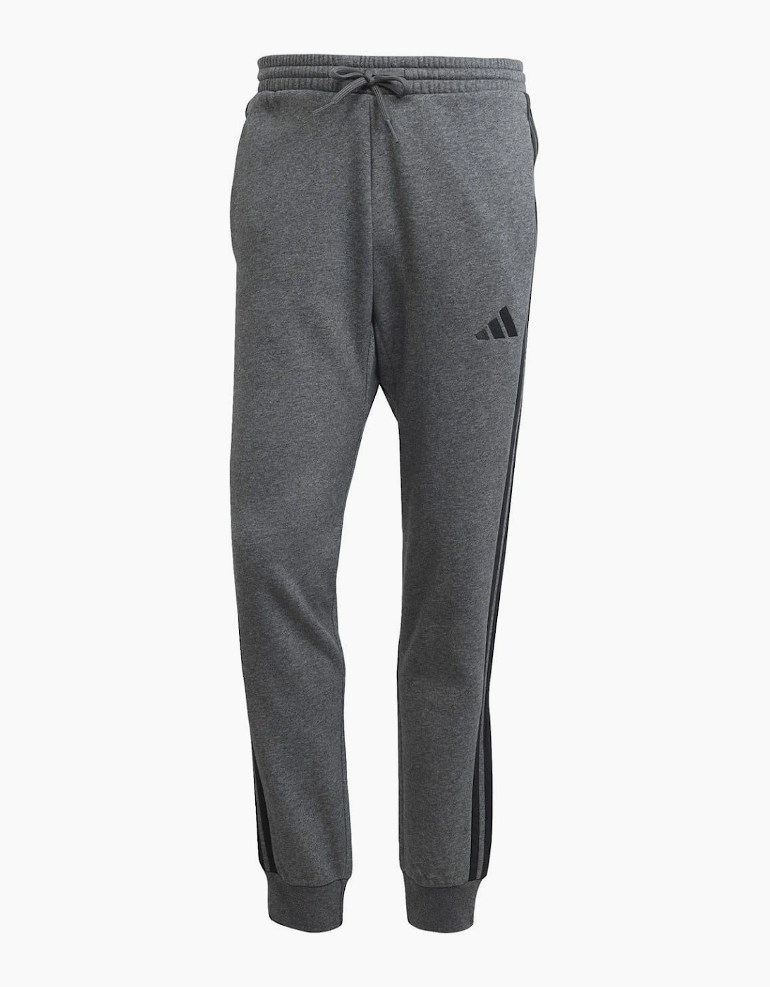 Fleece Tapered Cuff 3 Stripes Joggers, 7 of 6