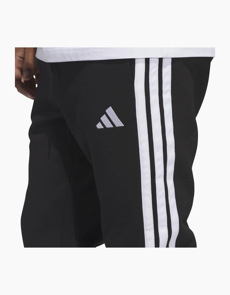 Fleece Tapered Cuff 3 Stripes Joggers