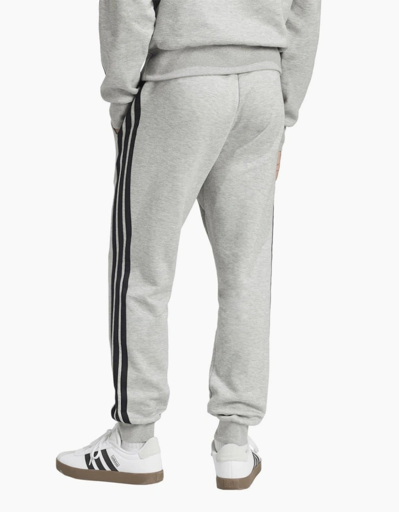Fleece Tapered Cuff 3 Stripes Joggers