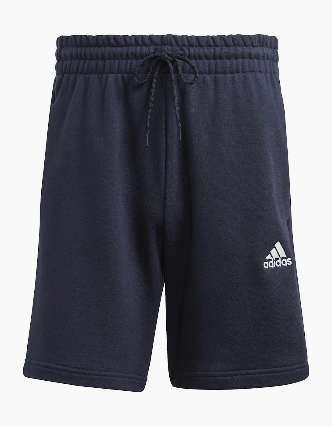 Mens Essentials 3 Stripe Fleece Shorts, 7 of 6
