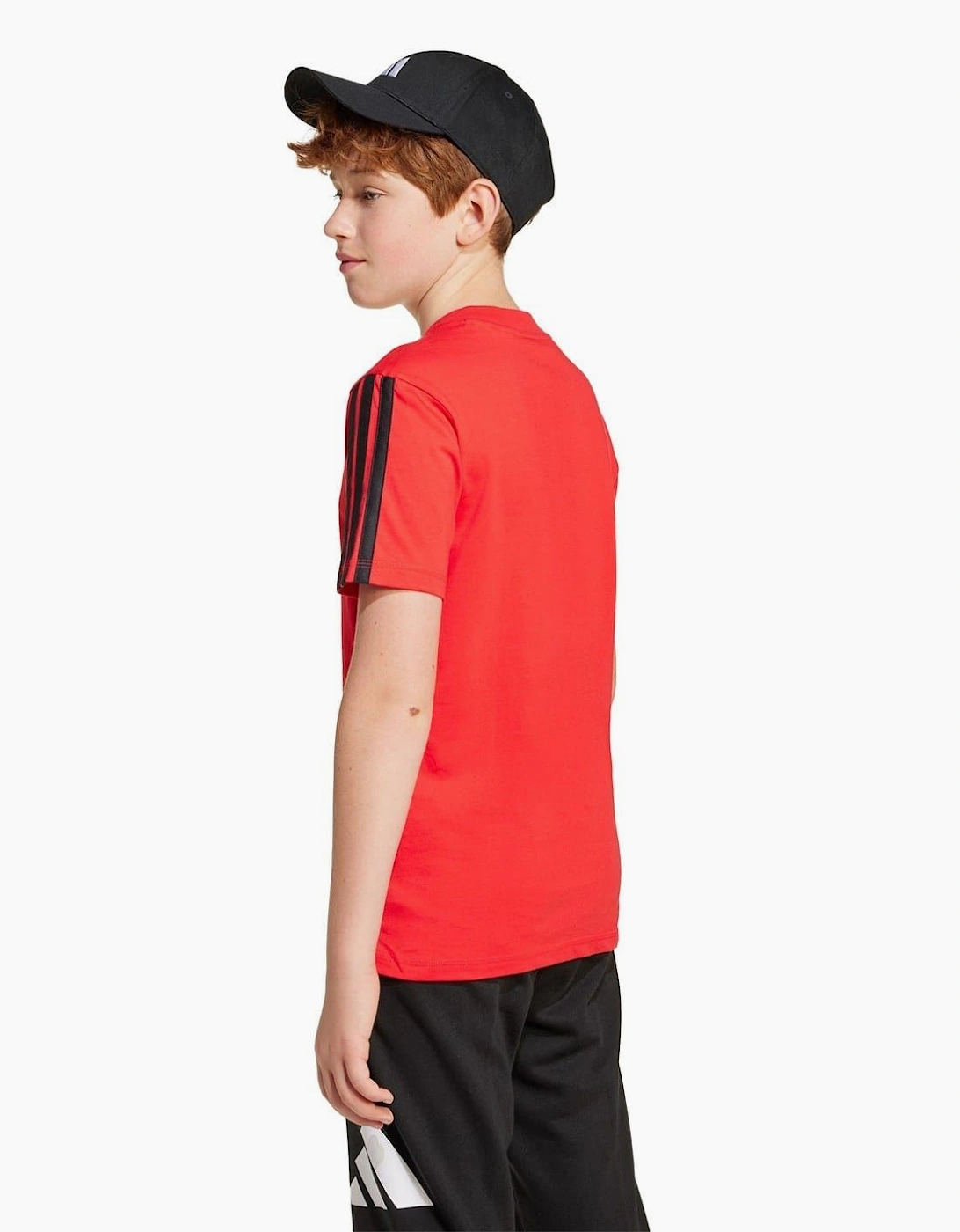 3 Stripe Essentials T-Shirt Junior