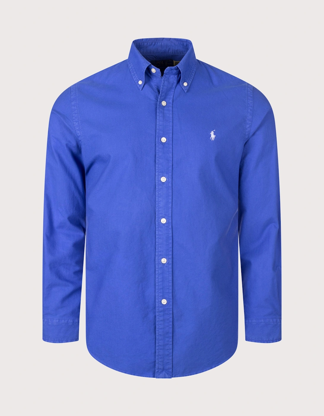 Custom Fit Garment-Dyed Oxford Shirt