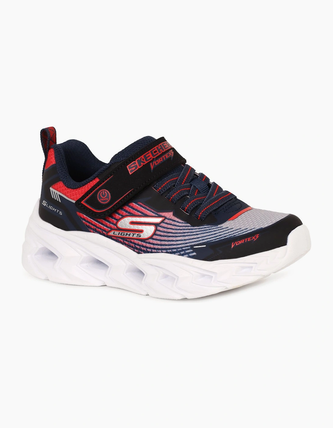 Vortex 3.0 Lights Boys Trainers, 8 of 7