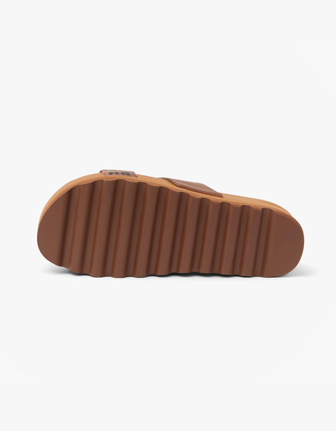 Reef CUSHION VISTA Womens Platform  Sandals Brown/Leopard