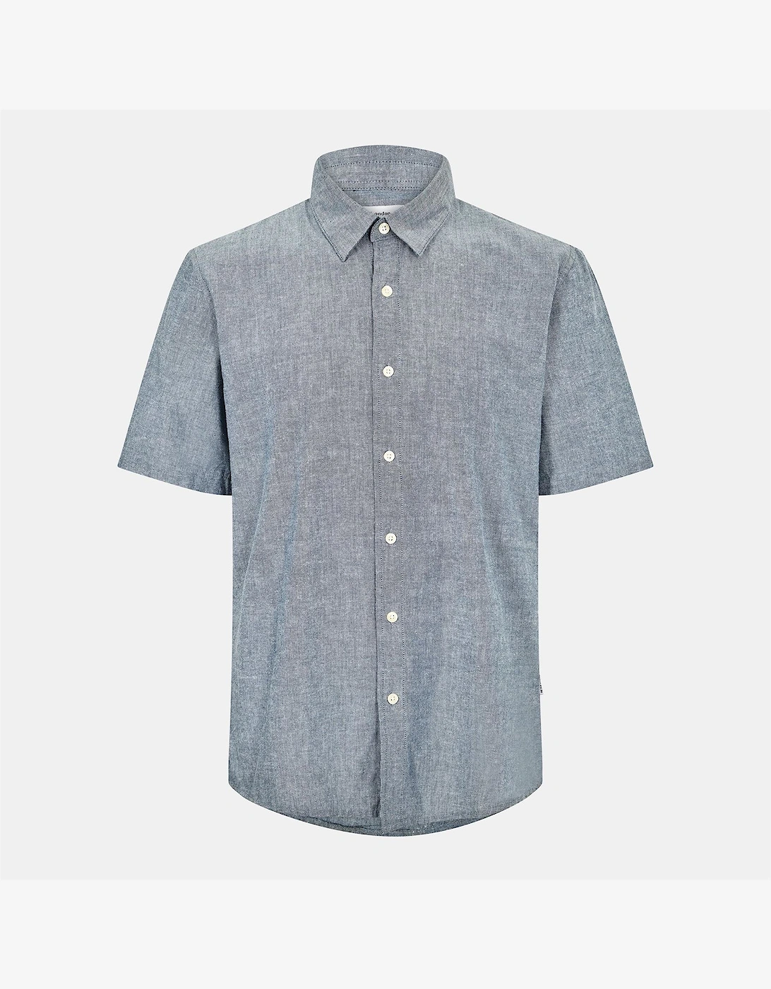 Collared Neck Short Sleeve Regular Fit Shirt, 5 of 4
