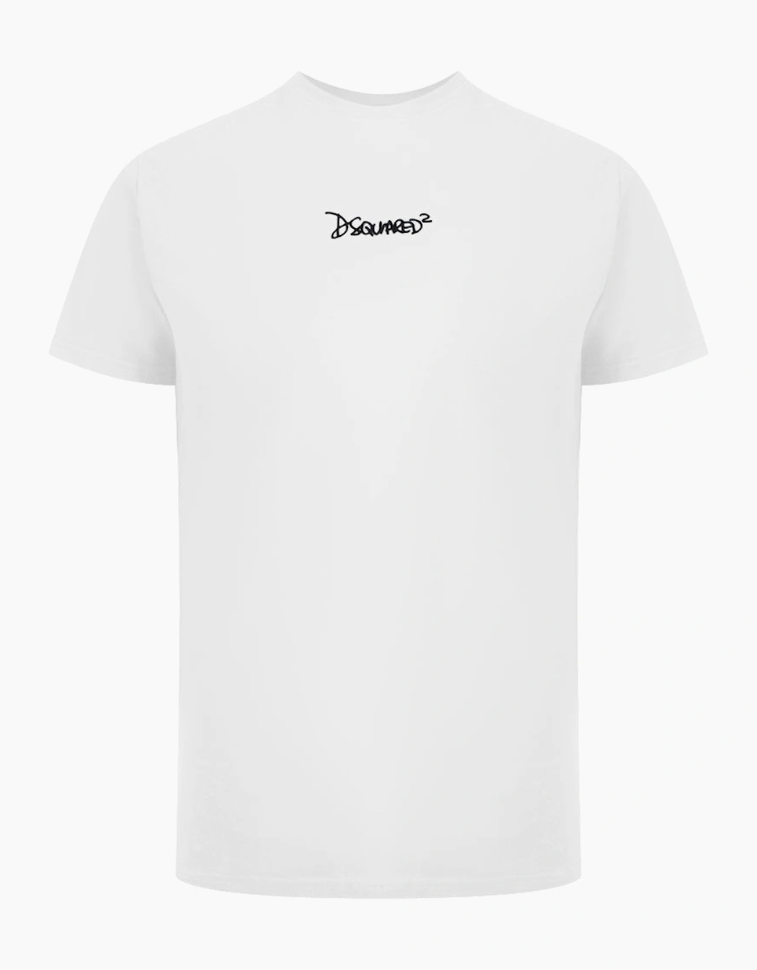 Dsquared2 Small Signature Logo White T-Shirt