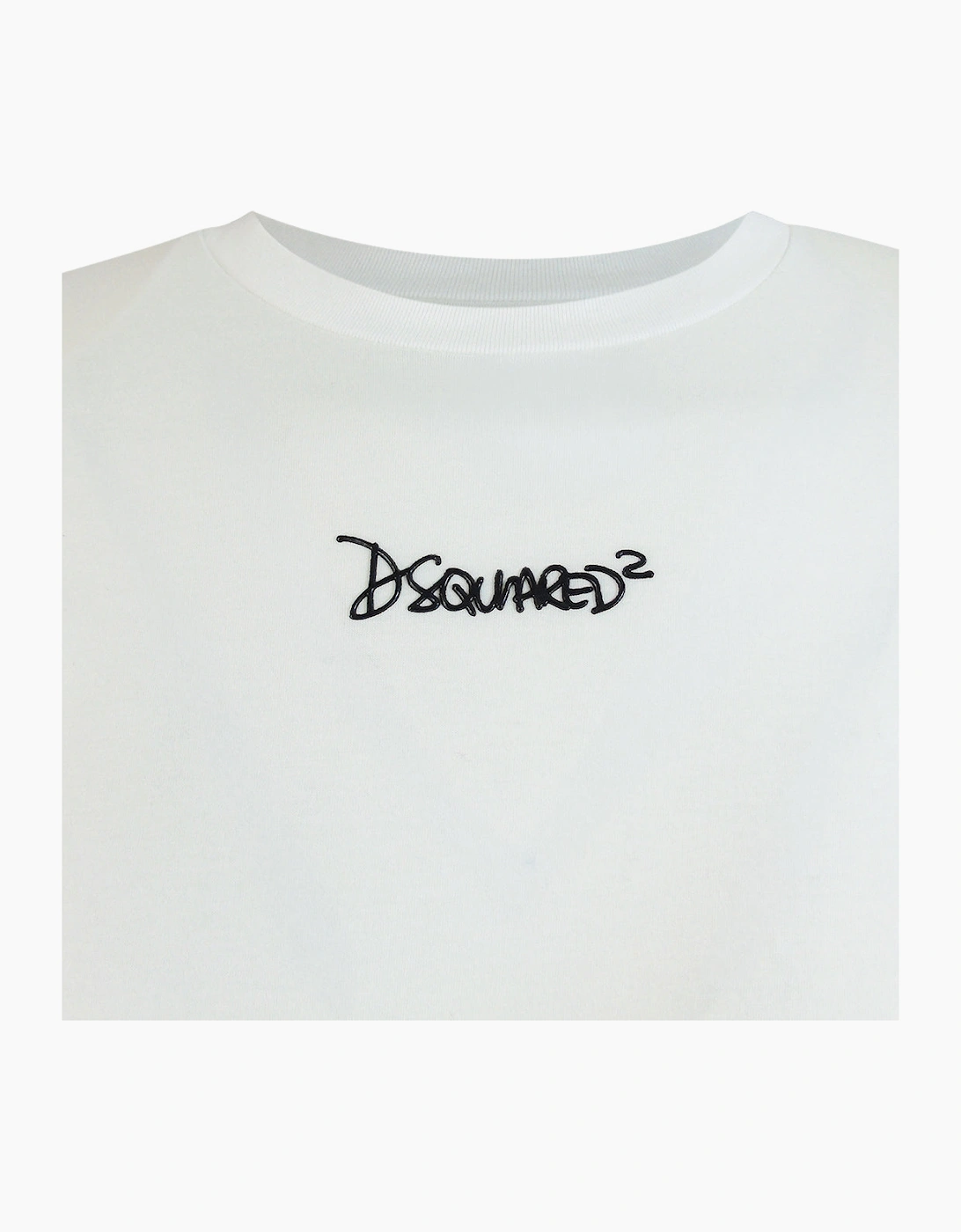 Dsquared2 Small Signature Logo White T-Shirt