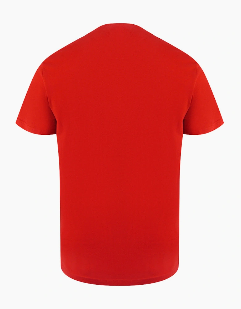 Ice Iceberg Beachwear Logo Red T-Shirt