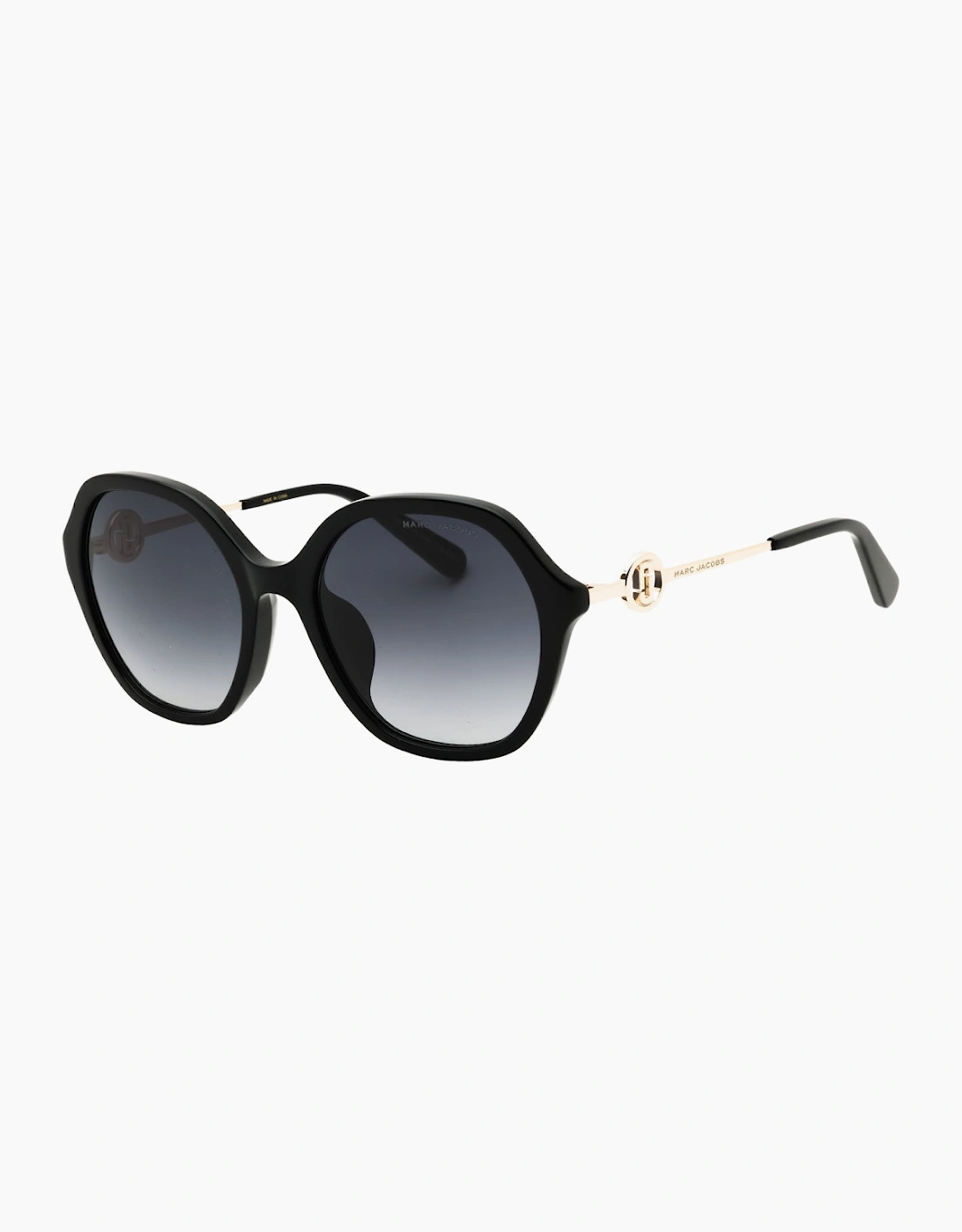 Marc Jacobs Gold Detail Black Sunglasses