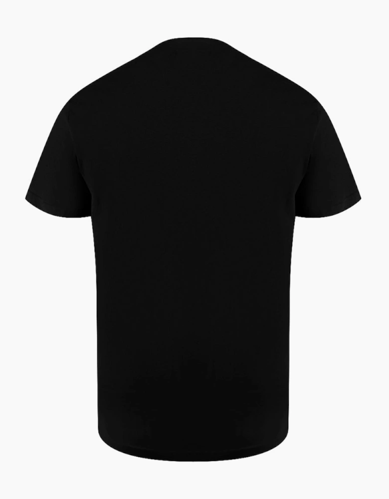 Ice Iceberg Small Bear Logo Black T-Shirt