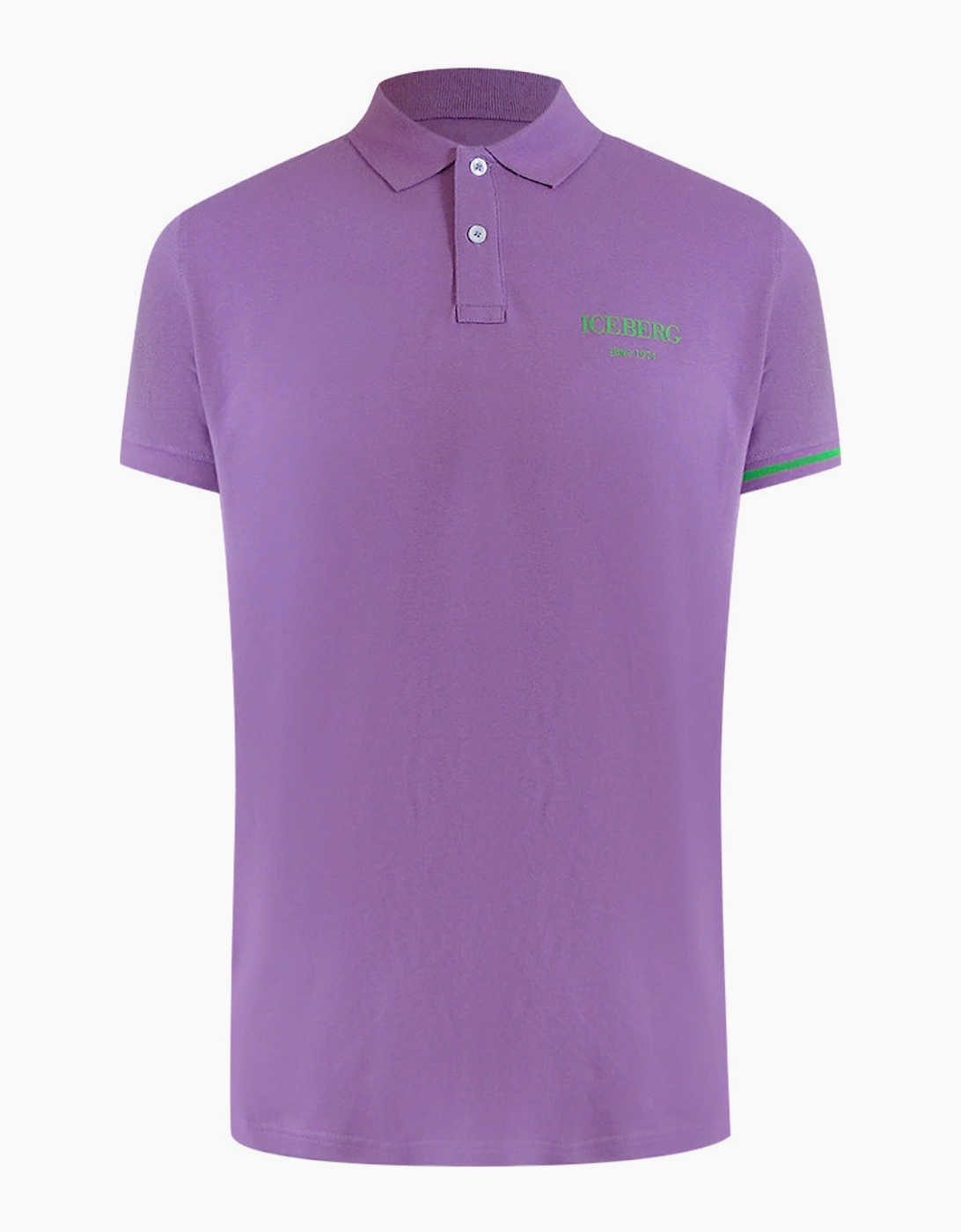 Ice Iceberg Purple Polo Shirt, 3 of 2