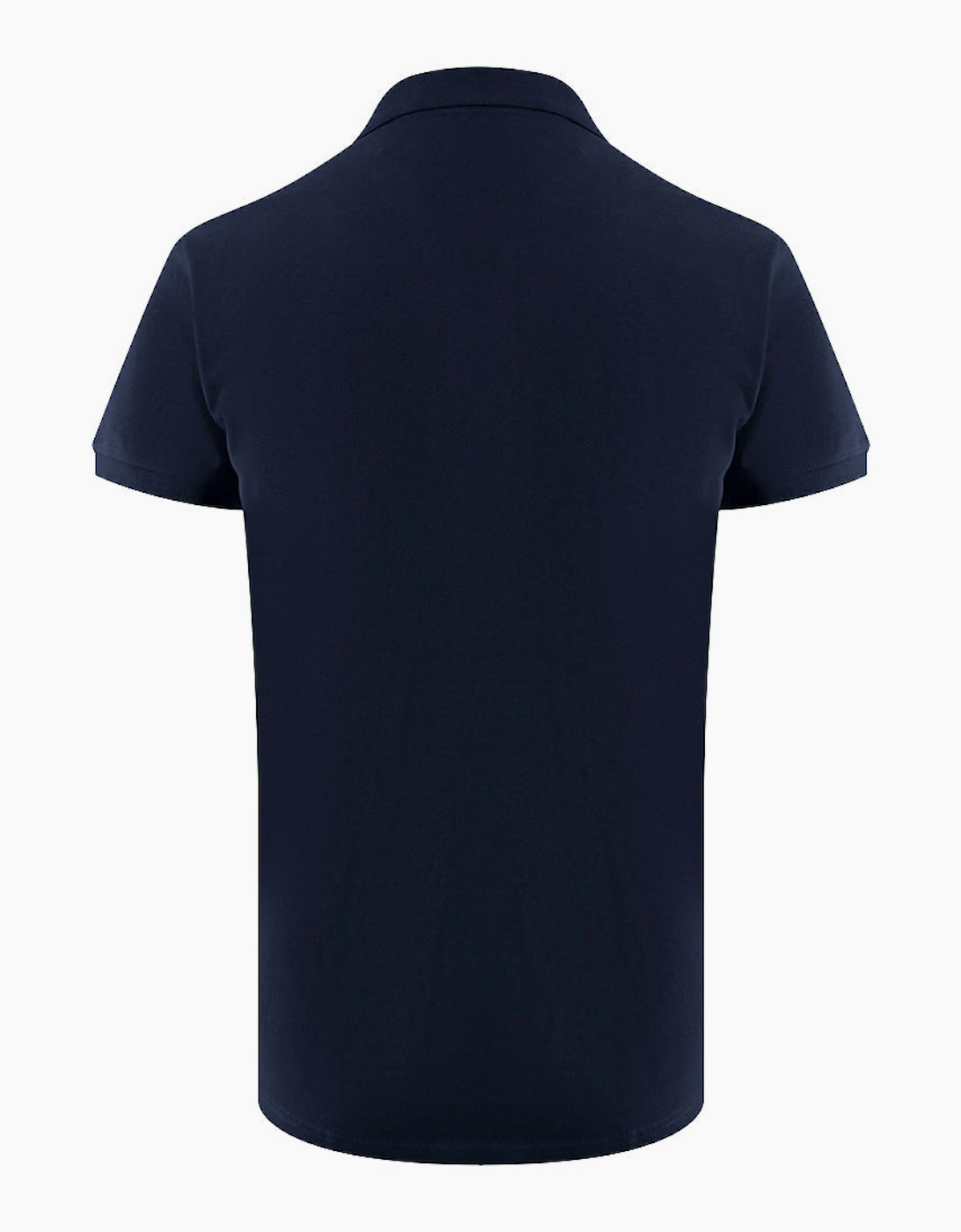 Ice Iceberg Triangle Logo Navy Blue Polo Shirt