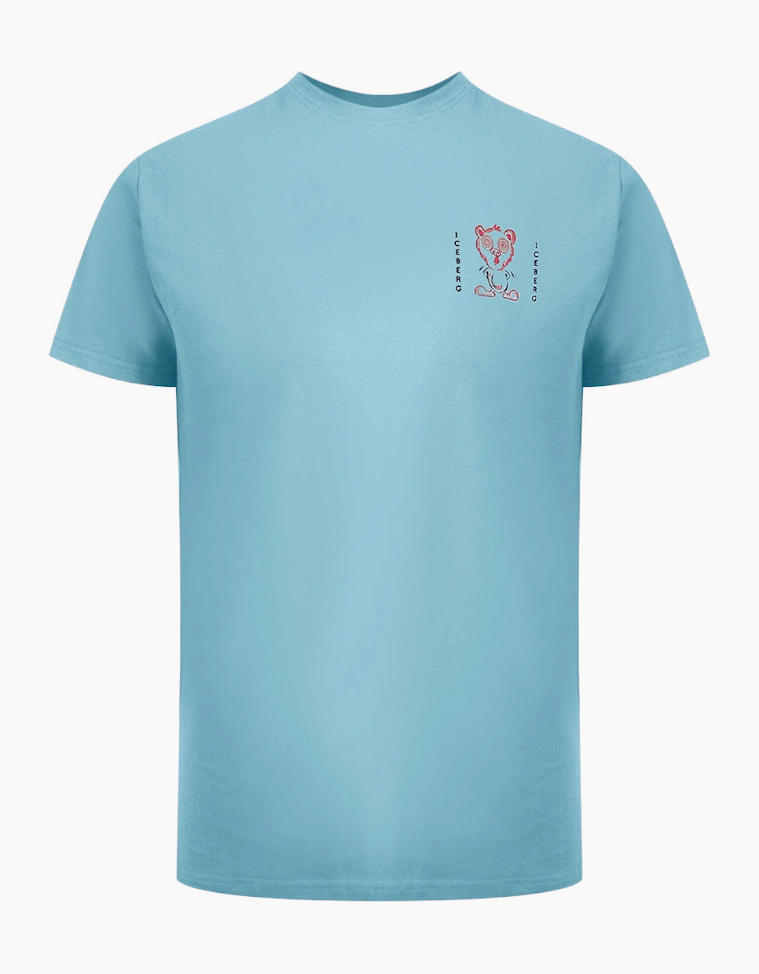Ice Iceberg Small Bear Logo Mint Green T-Shirt, 3 of 2