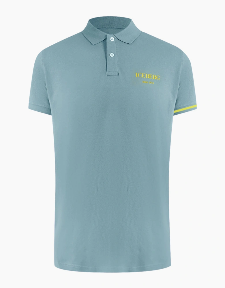 Ice Iceberg Mint Green Polo Shirt