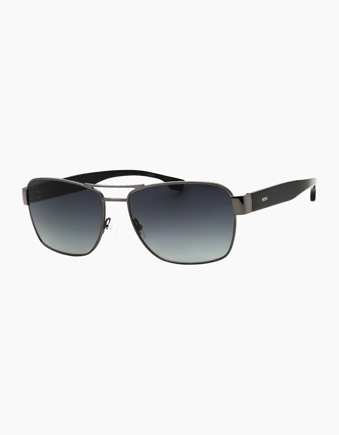 Hugo Boss Black Dark Ruthenium Polarised Sunglasses