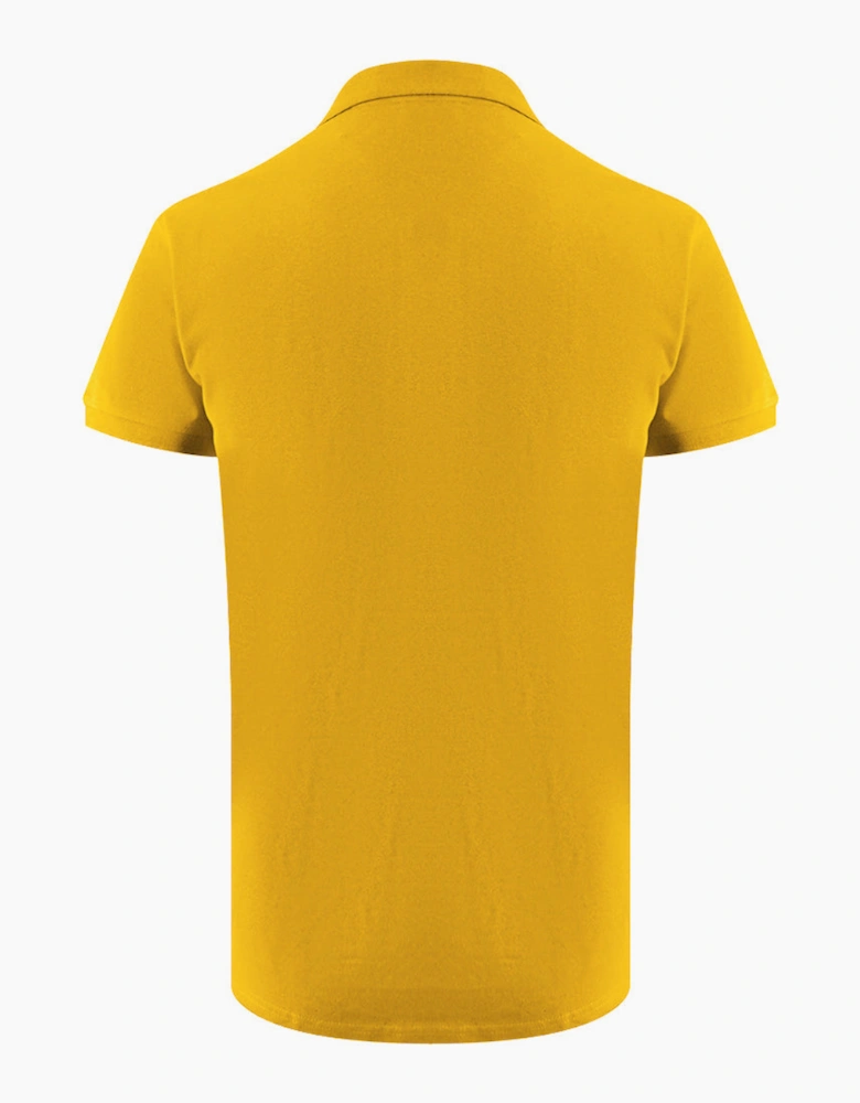 Ice Iceberg Triangle Logo Yellow Polo Shirt