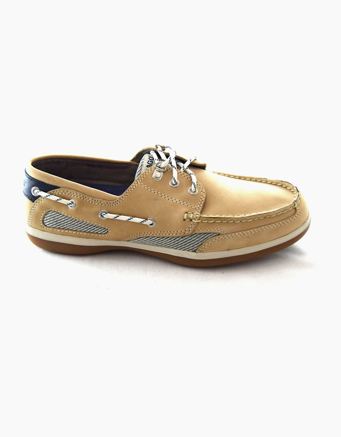 CASTINE LADIES BOAT SHOE, 5 of 4