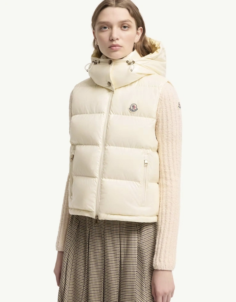 Womens Niverolle Gilet Cream