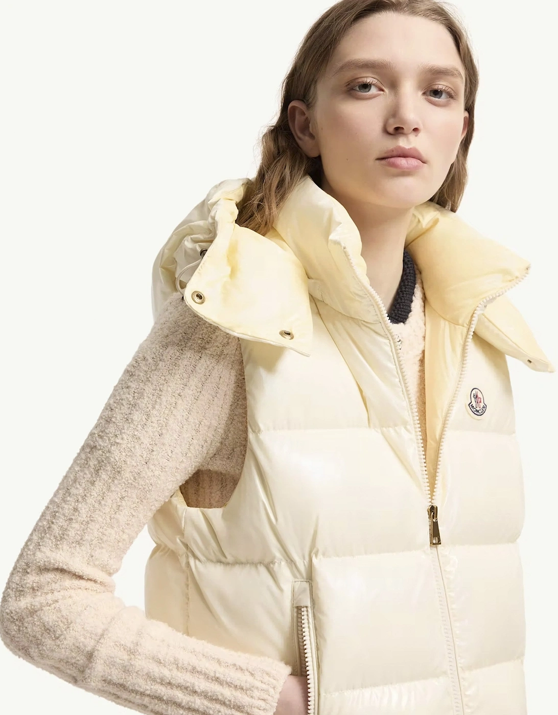 Womens Niverolle Gilet Cream