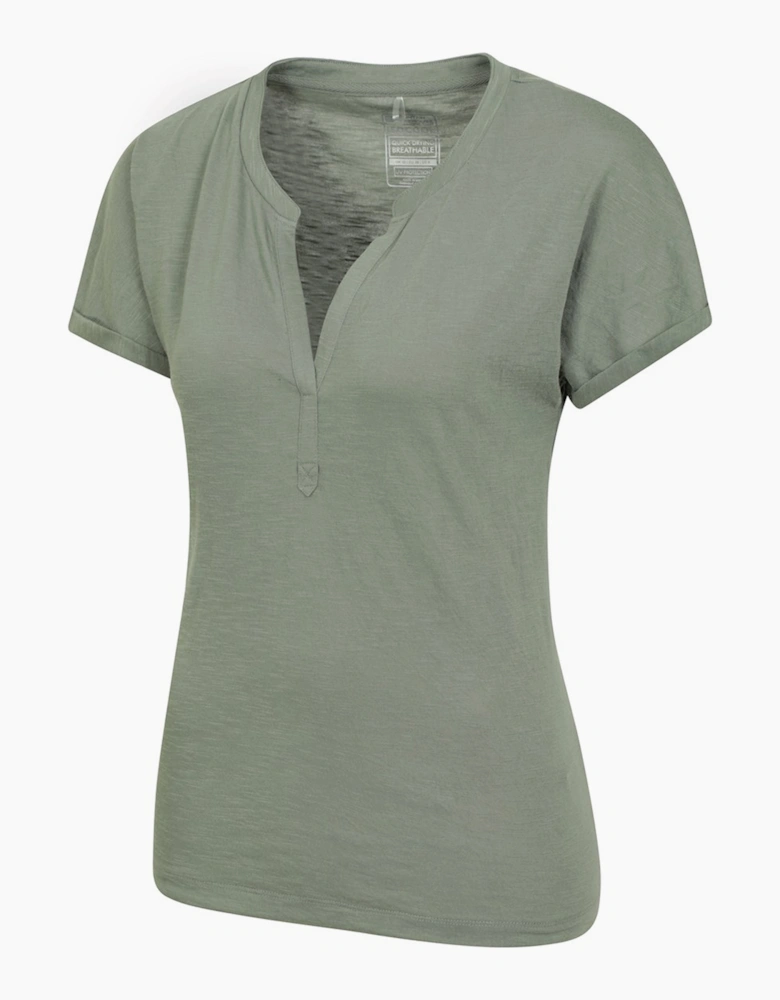 Mountain Warehouse Womens/Ladies Skye Slub Quick Dry T-Shirt