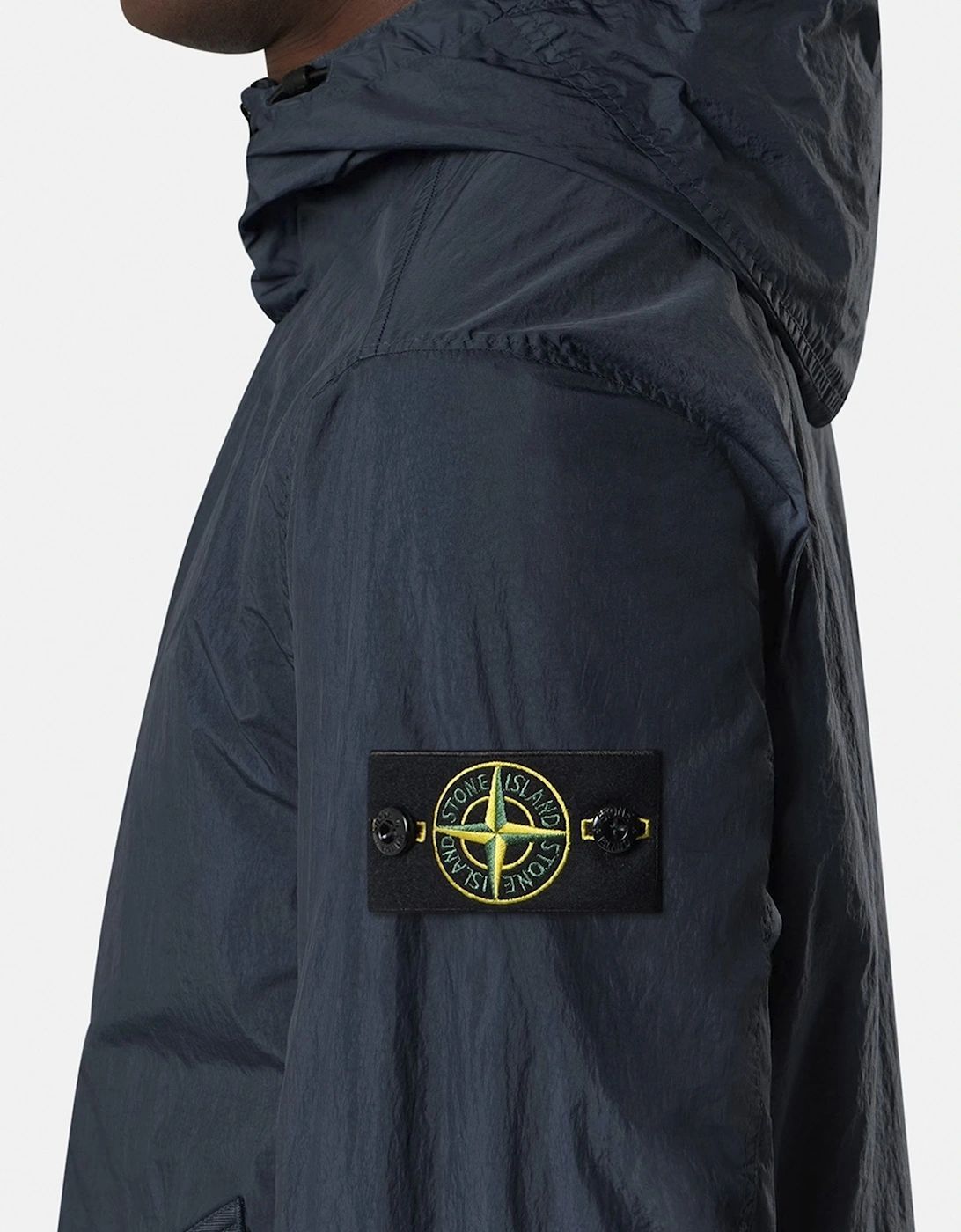 Hooded 4100001 Crinkle Reps Ny Jacket Navy