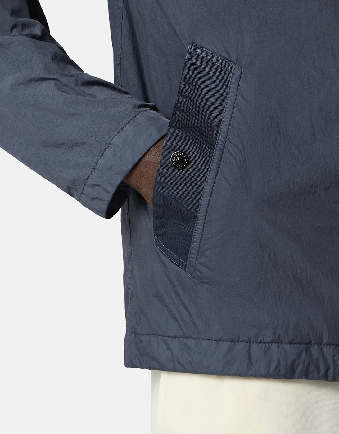 Hooded 4100001 Crinkle Reps Ny Jacket Navy