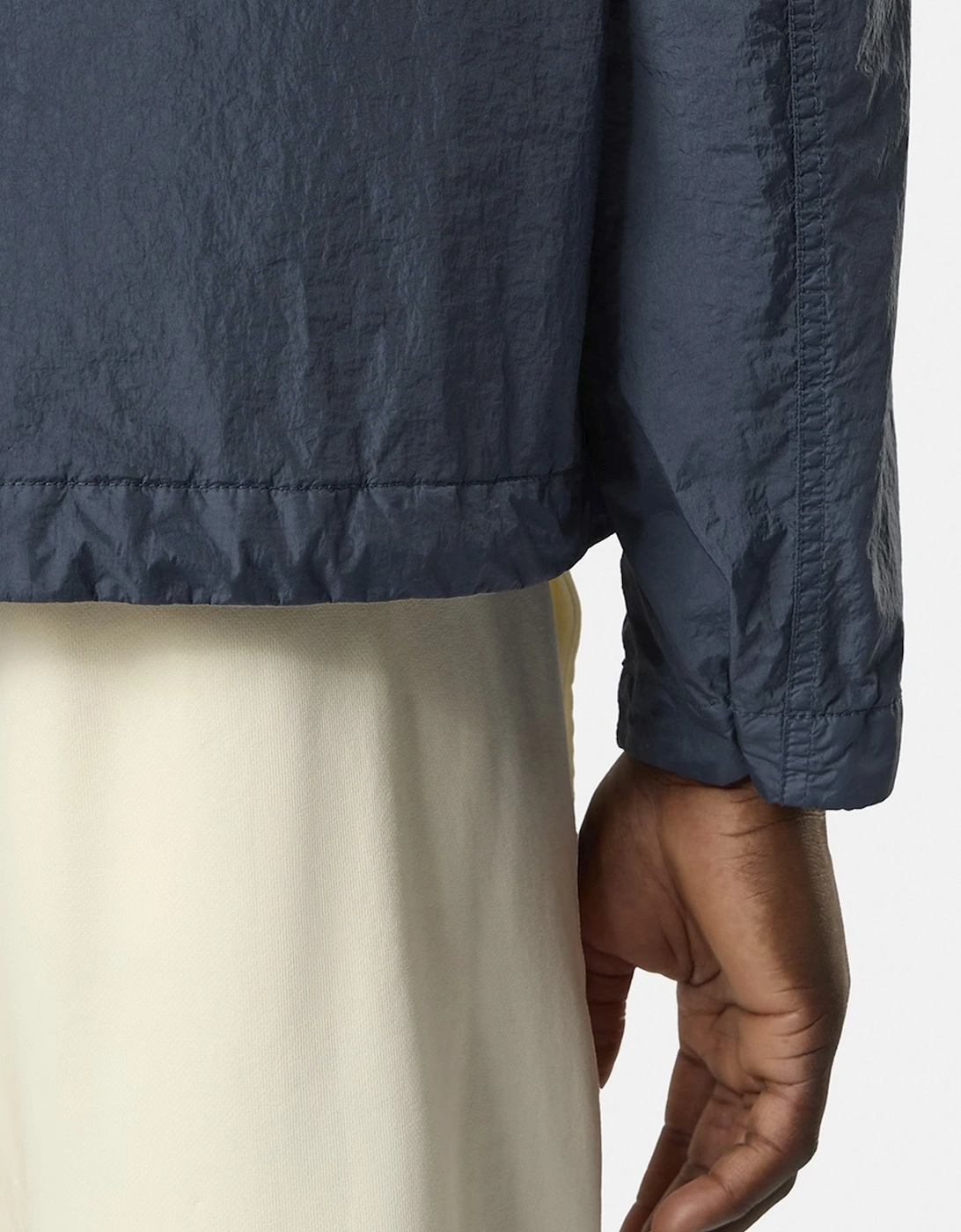 Hooded 4100001 Crinkle Reps Ny Jacket Navy