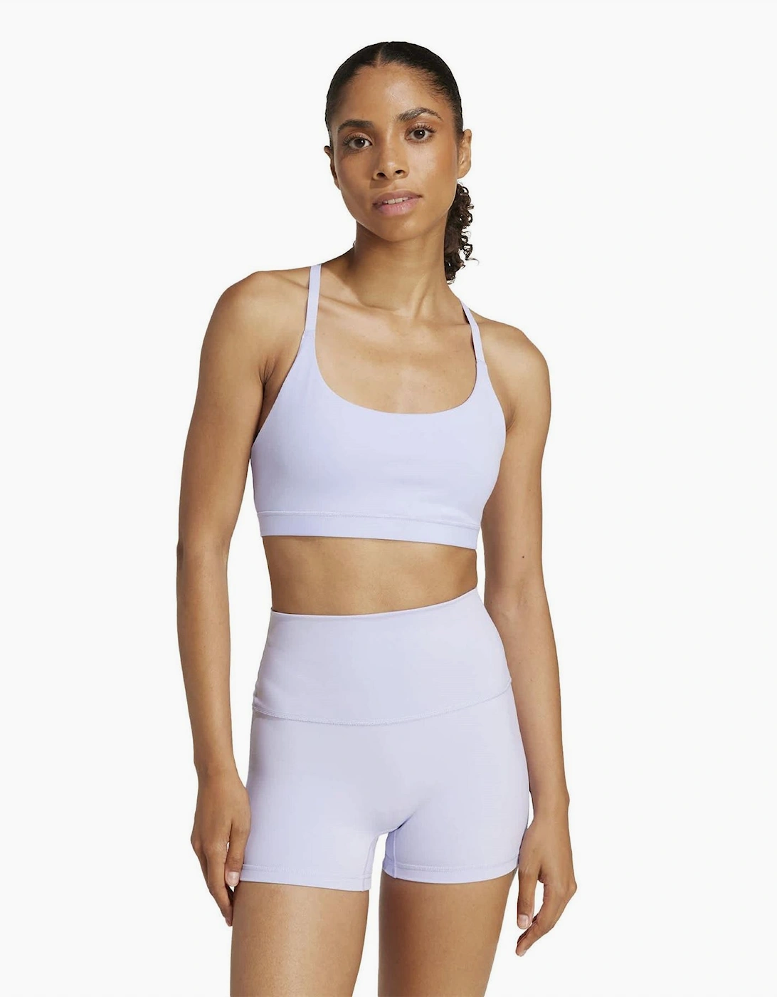 All Me Cross Back Scoop Neck Sports Bra
