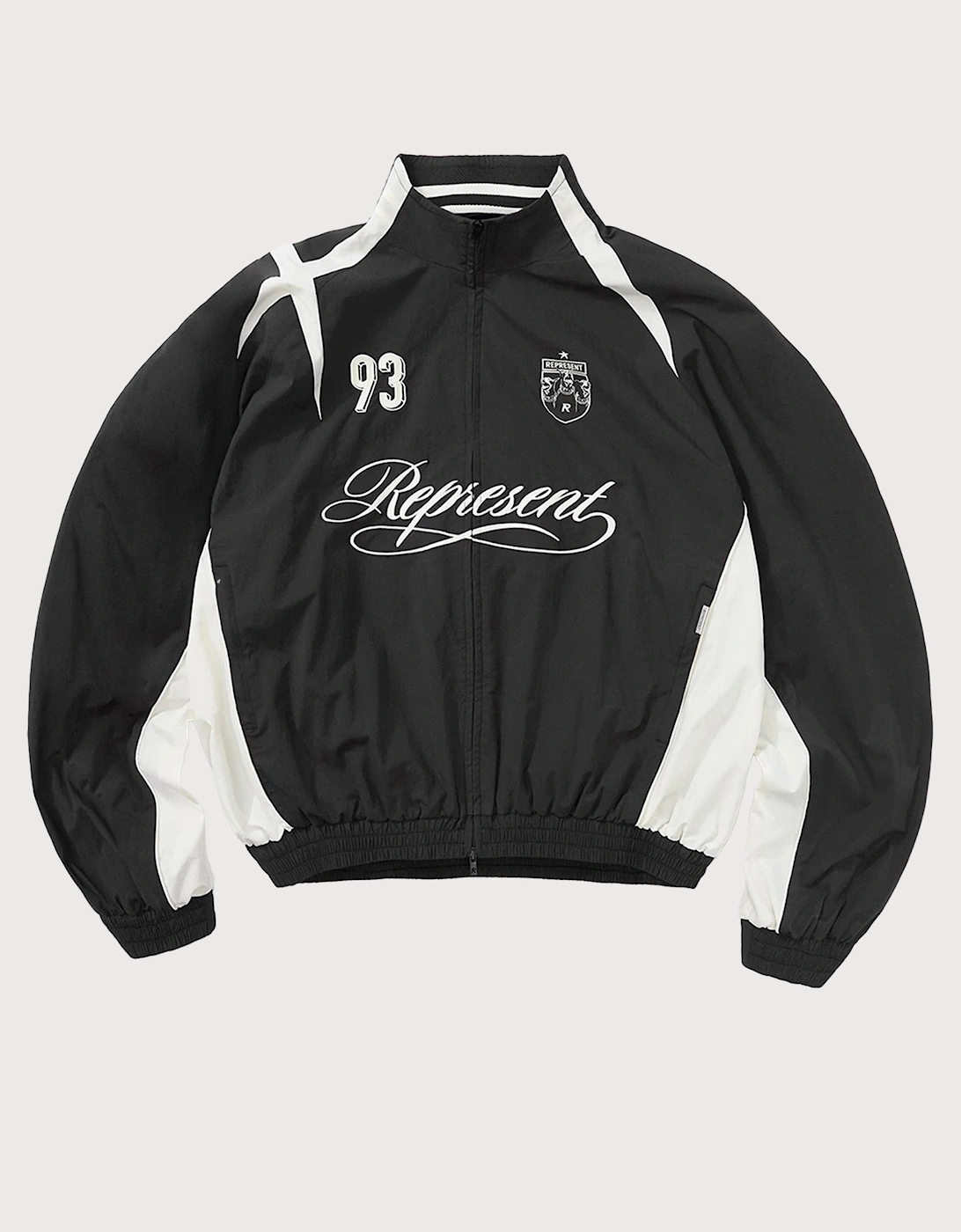 Relaxed Fit Woven Track Star Jacket
